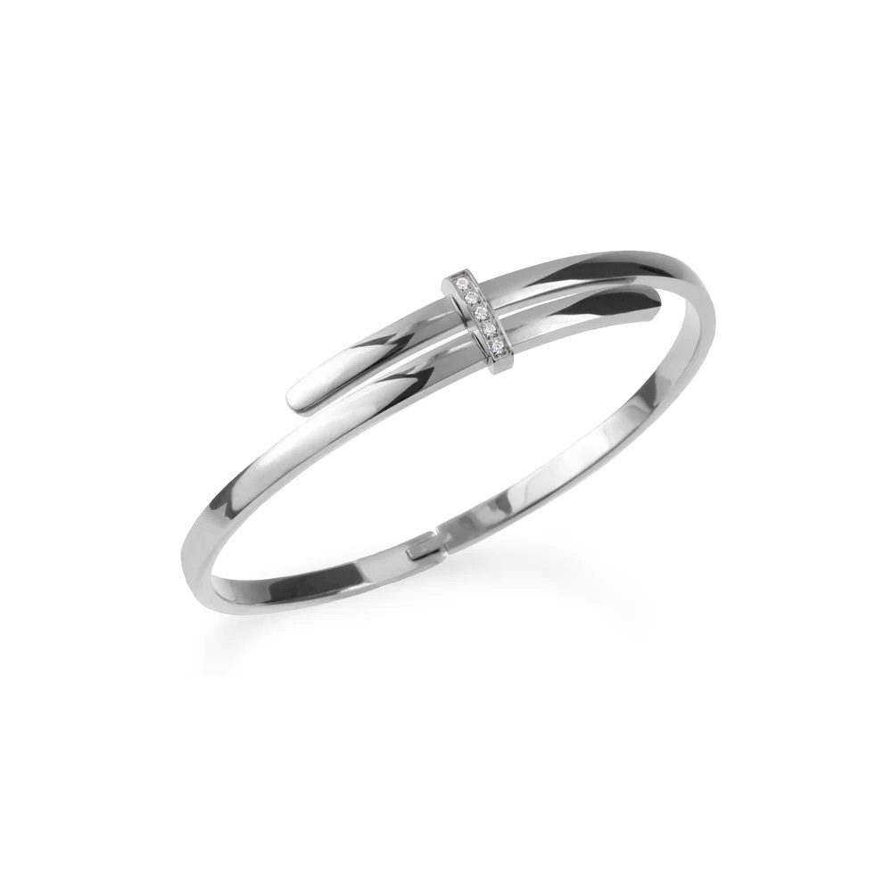 JOELLE X MIA Collection Bangle with Cubic Zirconias